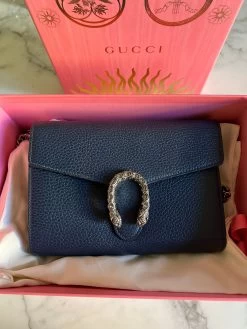 Mini Sac Dionysus En Cuir Avec Chaîne