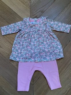 Ensemble Petit Bateau Imprimé Fleuri 6 Mois