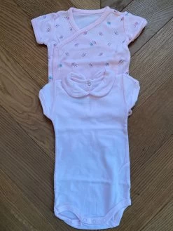 Lot De 2 Bodies Petit Bateau Boutchou 3 Mois