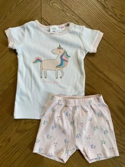 Pyjama D'été Zara à Imprimé Licornes 18 Mois