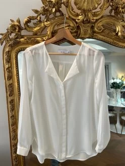 Ariane Brodier Blouse Vila Blanc
