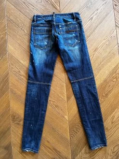 Ariane Brodier Jean Dsquared Bleu Brut Foncé 13 Ariane Brodier Jean Dsquared Bleu Brut Foncé -Femmes Boutique ariane brodier jean dsquared bleu brut fonce 3