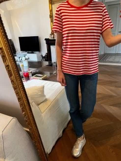 Ariane Brodier T Shirt Monki Neuf à Rayures Blanches Et Rouge 12 Ariane Brodier T Shirt Monki Neuf à Rayures Blanches Et Rouge -Femmes Boutique ariane brodier t shirt monki neuf a rayures blanches et rouge 3