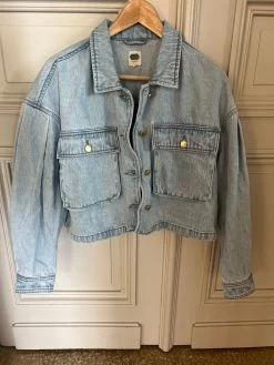 Ariane Brodier Veste En Jean Bleu Clair Nagev