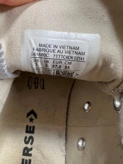 Baskets Converse En Cuir Blanches Compensées 15 Baskets Converse En Cuir Blanches Compensées -Femmes Boutique baskets converse en cuir blanches compensees jenna 7