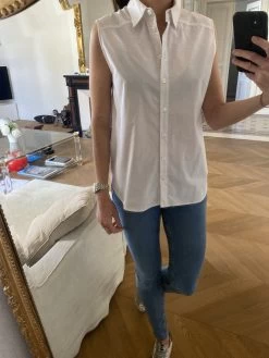 Blouse Asos Blanche Sans Manches
