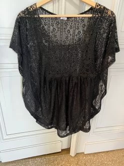 Blouse En Dentelle Noire Pimkie