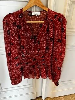 Blouse Opullence Cuivrée à Pois -Femmes Boutique blouse opullence cuivree a pois 7 2d06a081 5c16 4960 ae94 8ccf71ca9443