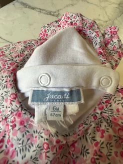 Body Blanc Avec Col Fleuri Jacadi 6 Mois -Femmes Boutique body blanc avec col fleuri jacadi emilie b 5