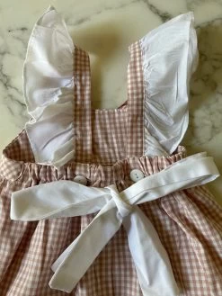 Bloomer Rose à Carreaux Avec Froufrous Lola Palacios 18 Mois 9 Bloomer Rose à Carreaux Avec Froufrous Lola Palacios 18 Mois -Femmes Boutique boomers rose a carreaux avec froufrous lola palacios emilie b 3