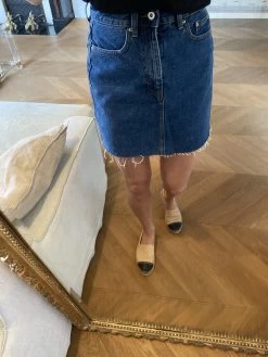 Charlotte Pirroni Jupe En Jean Brut Zara