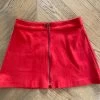 Charlotte Pirroni Jupe Zara En Velours Rouge -Femmes Boutique charlotte pirroni jupe zara en velours rouge 1