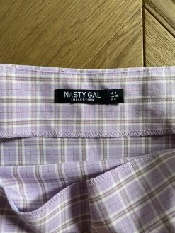 Charlotte Pirroni Mini Jupe Fendue à Taille Haute Et Imprimé Carreaux -Femmes Boutique charlotte pirroni mini jupe fendue a taille haute et imprime carreaux 8