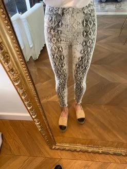 Charlotte Pirroni Pantalon Slim Zara Serpent