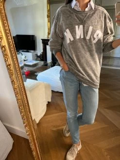 Charlotte Pirroni Sweat Gris Clair Pink 12 Charlotte Pirroni Sweat Gris Clair Pink -Femmes Boutique charlotte pirroni sweat gris clair pink 3