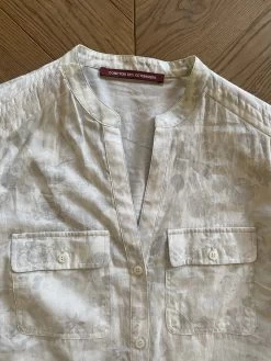 Chemise Comptoir Des Cotonniers Gris Clair Avec Poches -Femmes Boutique chemise comptoir des cotonniers gris clair avec poches 6