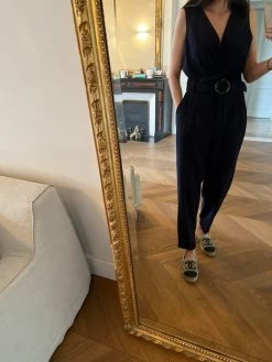 Combinaison Pantalon Bleu Marine Tara Jarmon