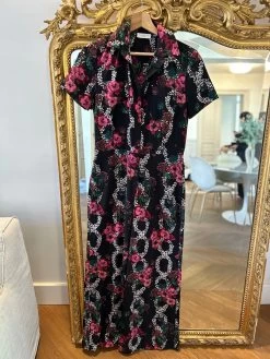 Combinaison Pantalon Sandro Imprimée Floral