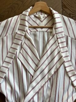 Combishort Maje à Rayures Bordeaux -Femmes Boutique combishort maje a rayures bordeaux pauline 5