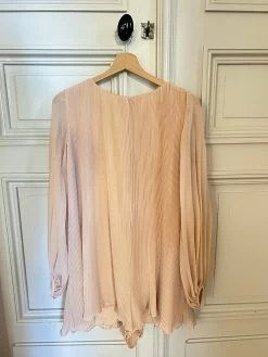 Combishort Plissée Zara Vieux Rose -Femmes Boutique combishort plissee zara vieux rose marion j 5