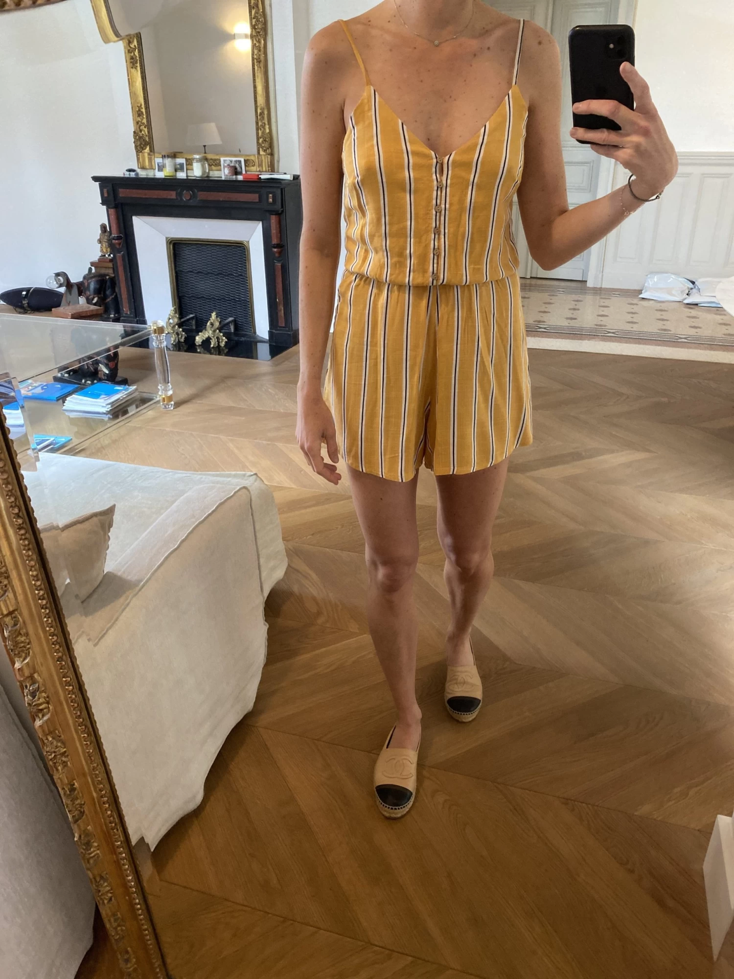 Combishort Stradivarius Moutarde 7 Combishort Stradivarius Moutarde – Image 5