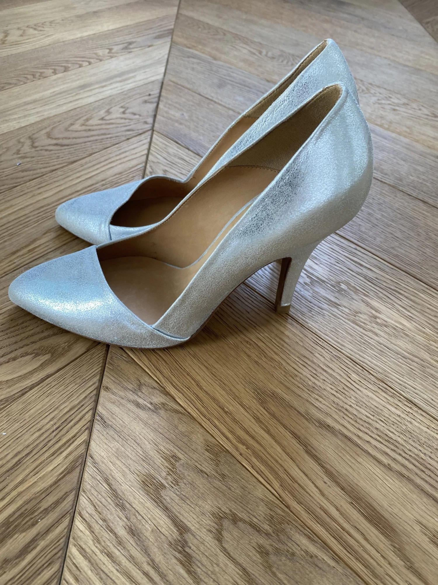 Escarpins Argentés Sézane 11 Escarpins Argentés Sézane – Image 9