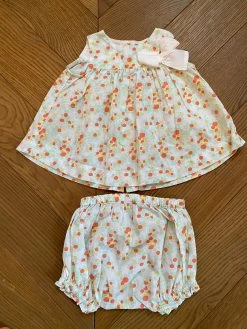 Robe Petit Bateau à Motifs 1 Mois