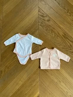 Ensemble Body Et Gilet Verbaudet 1 Mois