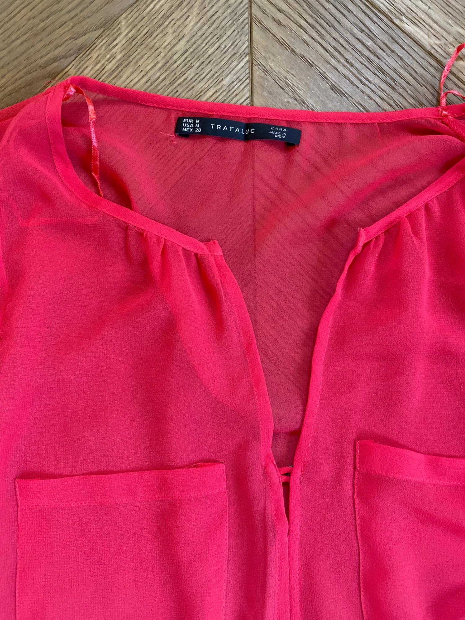 Blouse Fushia Zara Neuve 9 Blouse Fushia Zara Neuve – Image 7