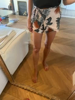 Short Pull&Bear à Fleurs