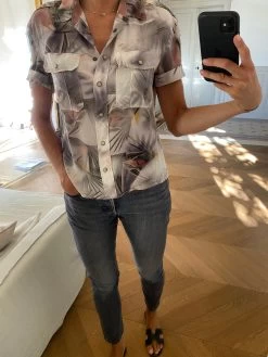 Chemise En Soie All Saints Manches Courtes