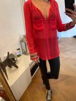 Blouse Fushia Zara Neuve