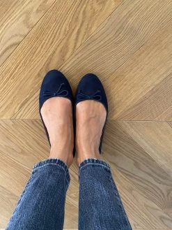 Ballerines Zara Bleu Marine