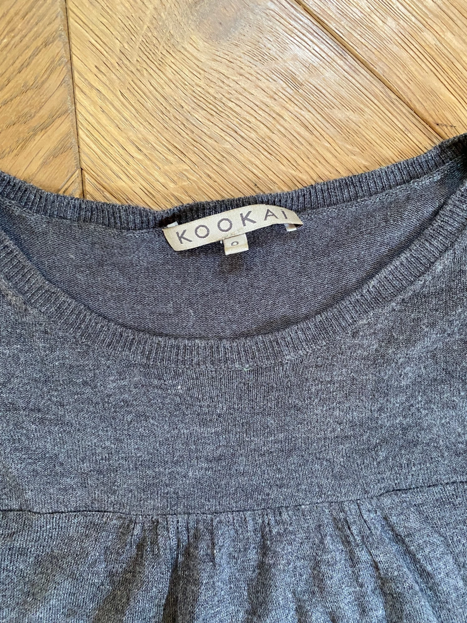 Robe Pull Kookai Grise 9 Robe Pull Kookai Grise â Image 7