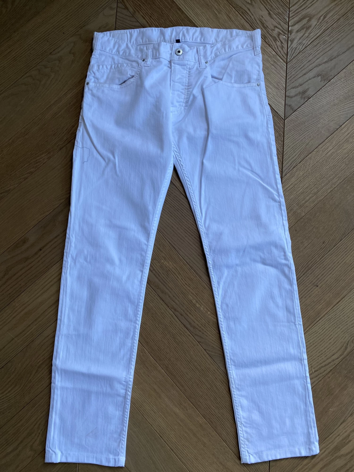 Jean Slim Armani Blanc 3 Jean Slim Armani Blanc