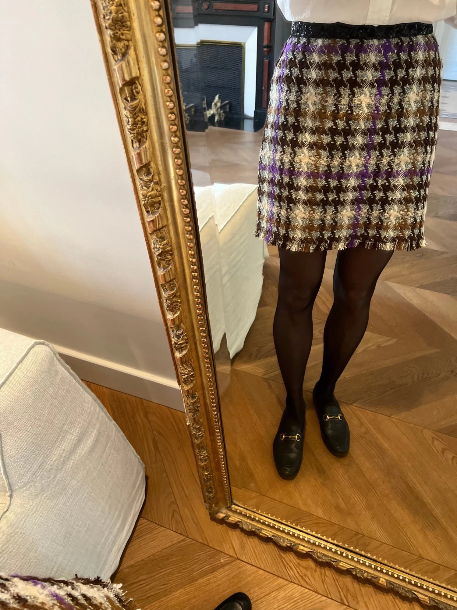 Jupe Pinko Colorée Ceinture Pailletée 3 Jupe Pinko Colorée Ceinture Pailletée