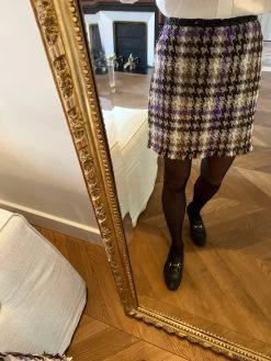 Jupe Pinko Colorée Ceinture Pailletée 9 Jupe Pinko Colorée Ceinture Pailletée -Femmes Boutique jupe pinko coloree ceinture pailletee lisa 2