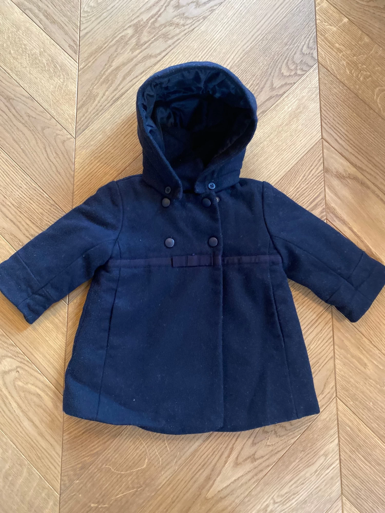 Manteau Jacadi Bleu Marine Fille 12 Mois 4 Manteau Jacadi Bleu Marine Fille 12 Mois – Image 2