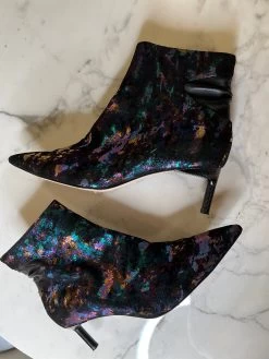 Marine Lorphelin Bottines Ă Talons Bettina Vermillon