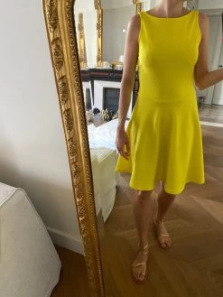 Marine Lorphelin Robe Jaune -Femmes Boutique marine lorphelin robe jaune 3