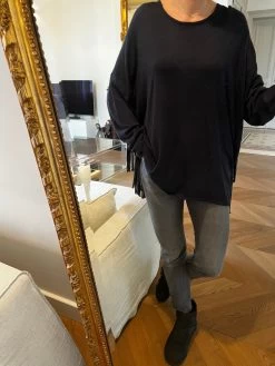 Pull En Cachemire Hotel Particulier Bleu Marine