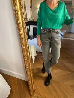 Pull Marie Sixtine Vert Coton Et Soie 12 Pull Marie Sixtine Vert Coton Et Soie -Femmes Boutique pull marie sixtine vert coton et soie 3
