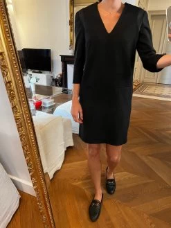 Robe Bash Noire épaulettes