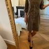 Robe Chemisier Kaki 0039 Italy 2 Robe Chemisier Kaki 0039 Italy -Femmes Boutique robe chemisier kaki 1 italy 1