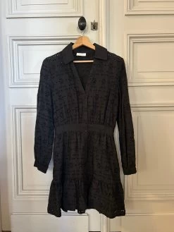 Robe Chemisier Kookai Black -Femmes Boutique robe chemisier kookai black lisa 3