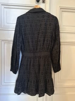 Robe Chemisier Kookai Black -Femmes Boutique robe chemisier kookai black lisa 4