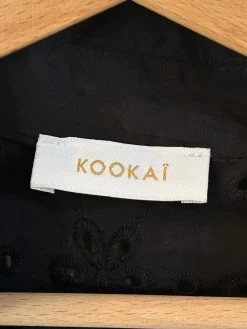 Robe Chemisier Kookai Black -Femmes Boutique robe chemisier kookai black lisa 5