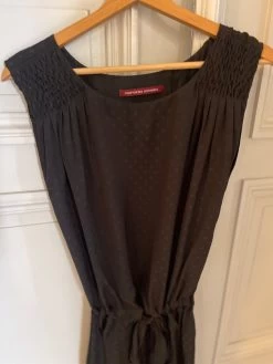 Robe Comptoir Des Cotonniers Noire Satinée -Femmes Boutique robe comptoir des cotonniers noire satinee 7