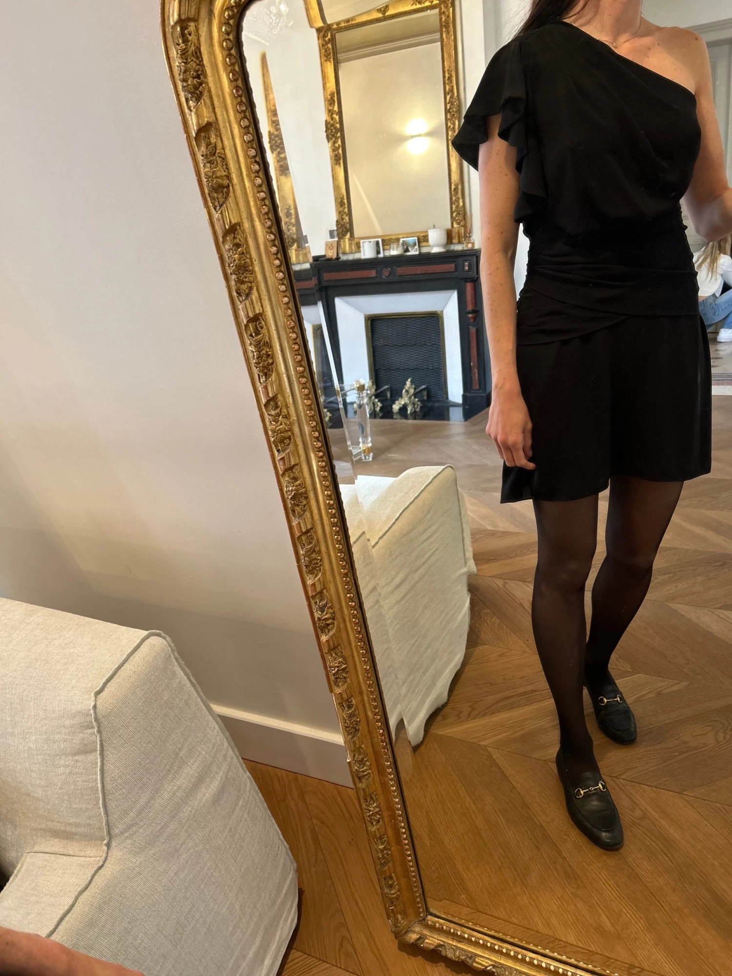 Robe Iro Une Manche Noir 4 Robe Iro Une Manche Noir – Image 2