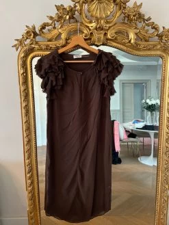 Robe Marron Laurence Doligé